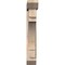 Ekena Millwork Merced Slat Smooth Bracket w/ Offset Brace, Douglas Fir, 7 1/2"W x 36"D x 48"H BKT0806X36X48MRC06SDF - alternate 4